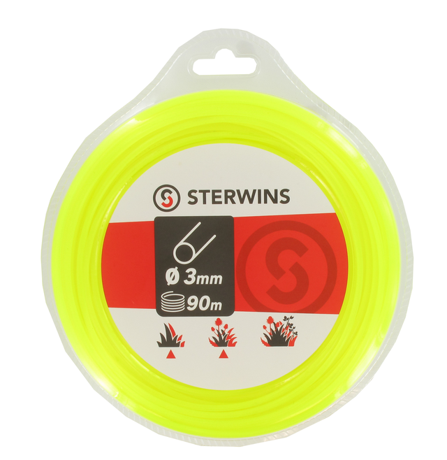 Żyłka tnąca okrągła 90 m x 3 mm Sterwins
