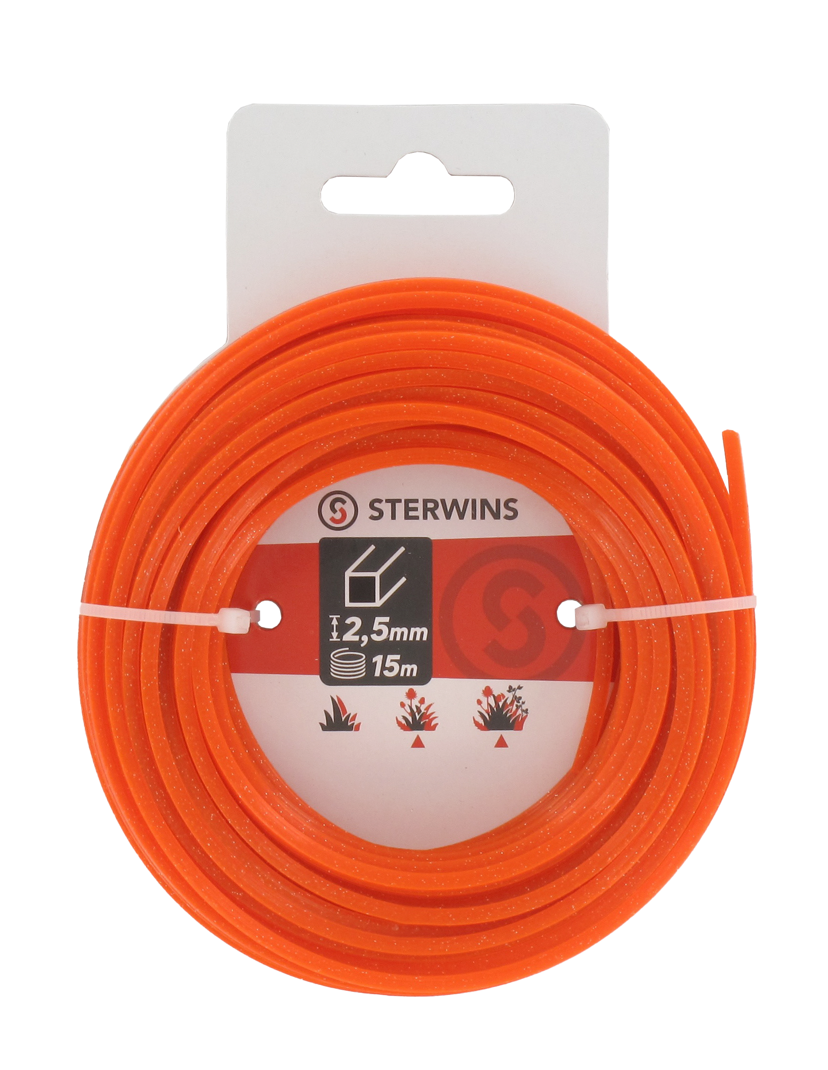 Żyłka tnąca kwadratowa 15 m x 2,5 mm Sterwins