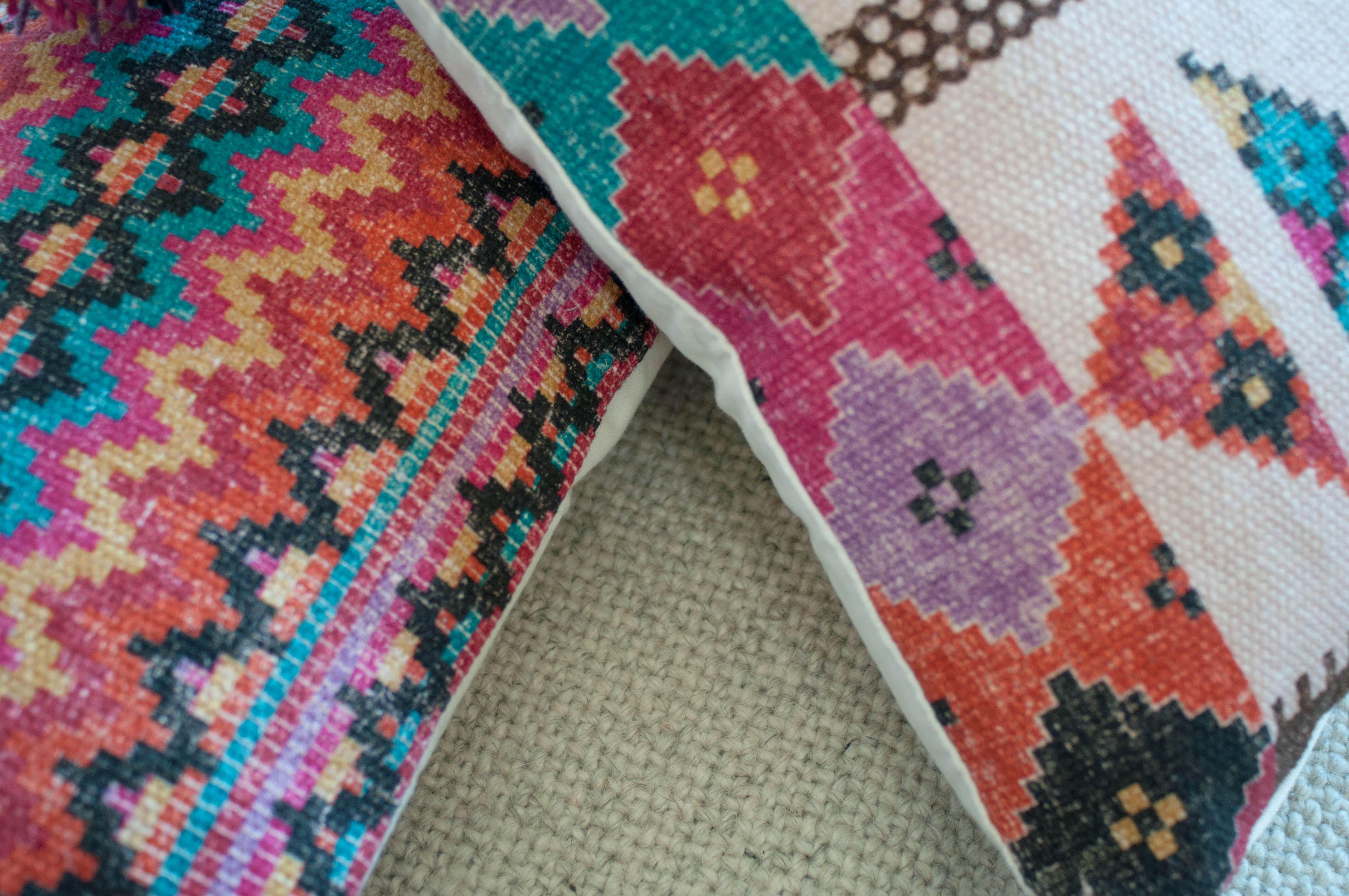 Cojín deocrativo TONKAWA multicolor 60 x35 cm - 3