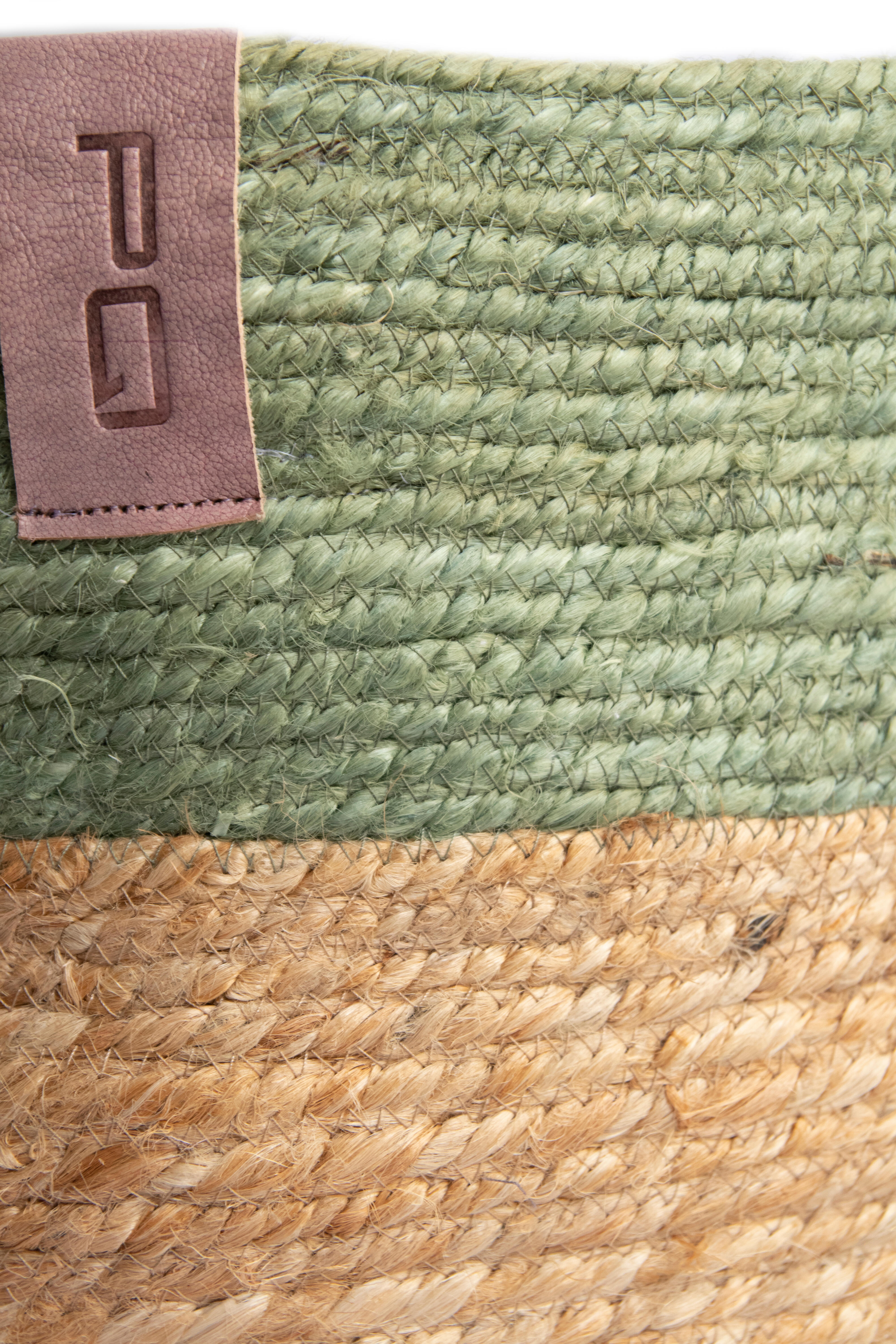 Cesto juta vintage 23x18cm nat vd - 5