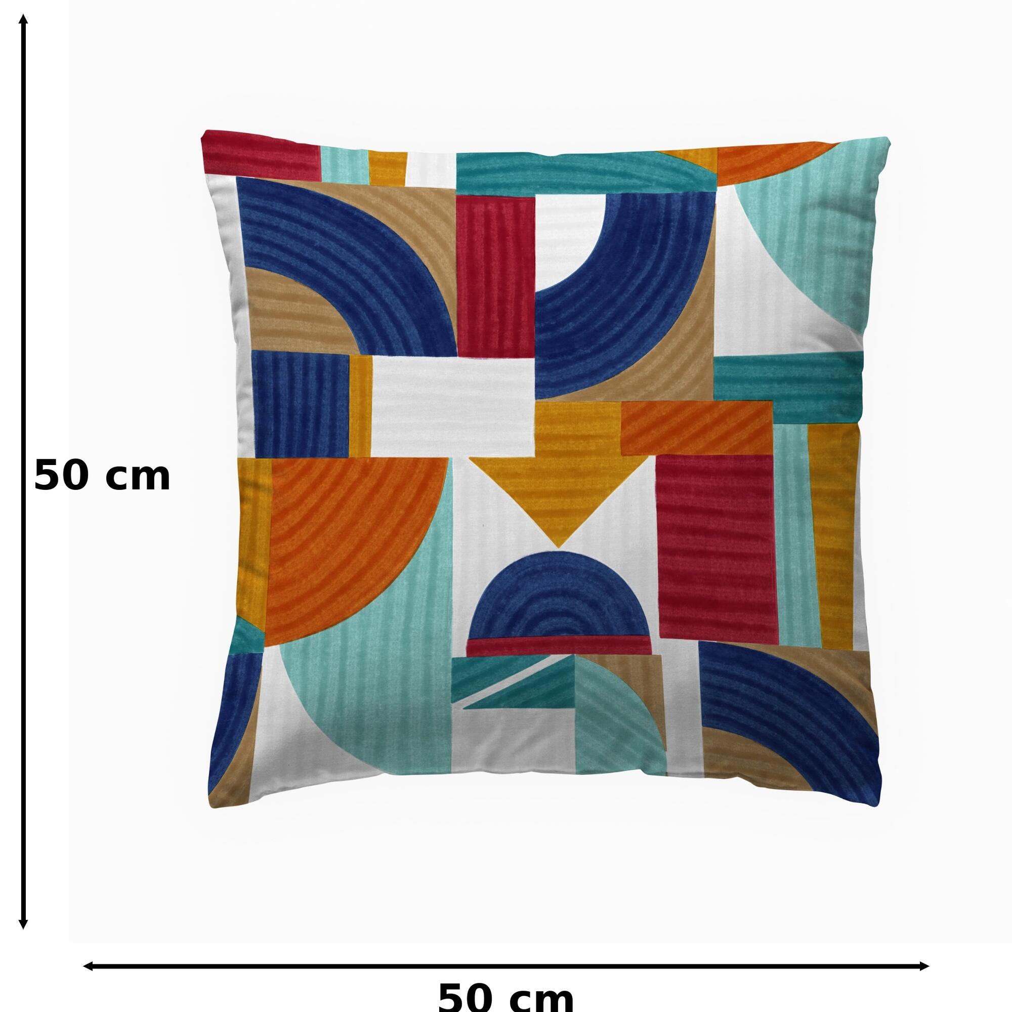 Almofada Javea aa 50x50cm azul - 5