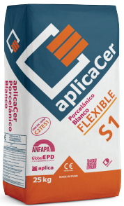 CIMENTO COLA APLICACER PORCELÂNICO C2TES1 25KG CINZA