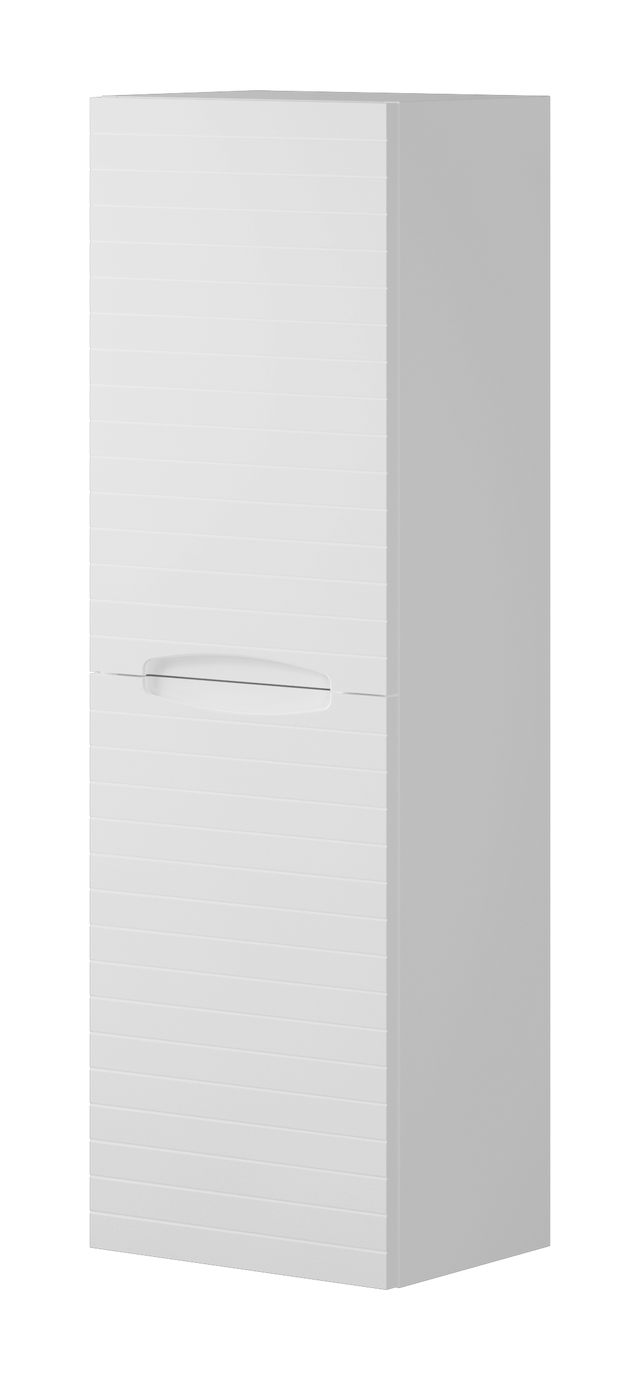 Columna de baño Asimetrico Lines blanco 35x110x27 cm