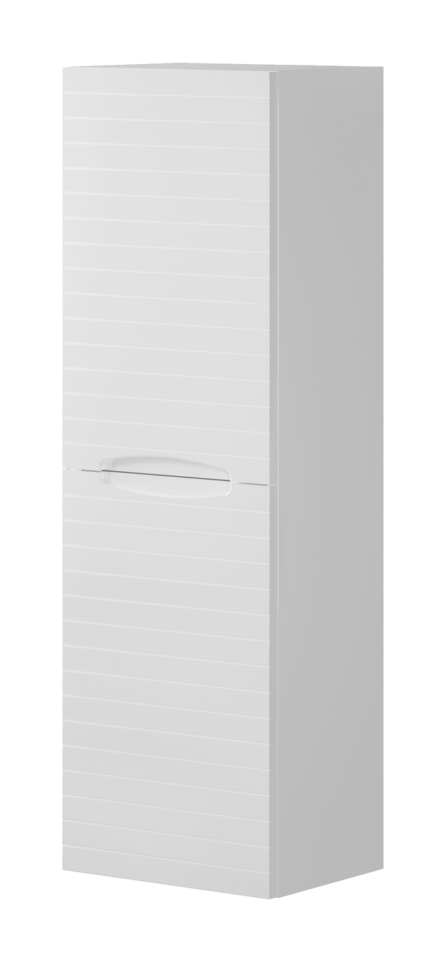 Columna de baño Asimetrico Lines blanco 35x110x27 cm