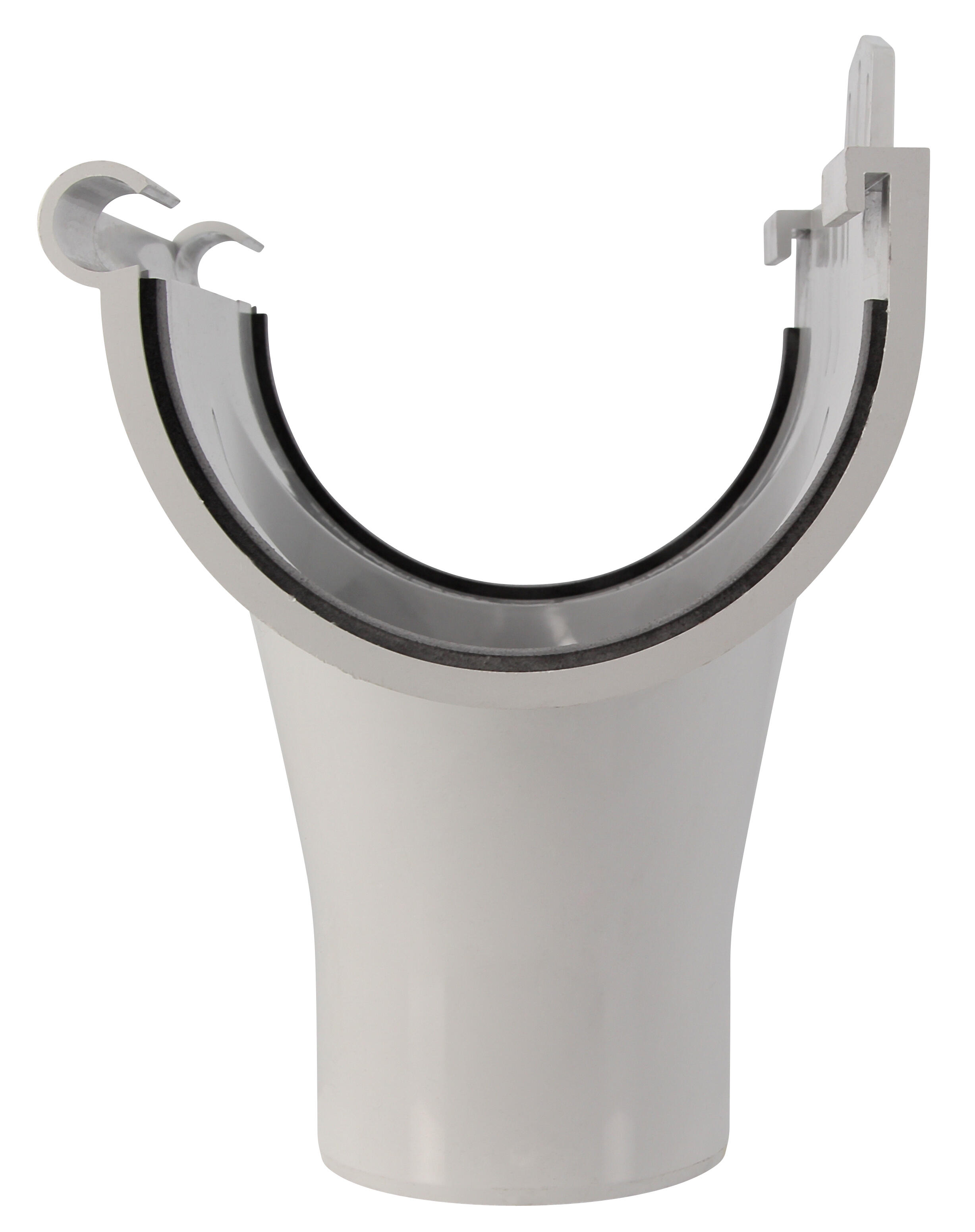 Naissance centrale à joint pvc gris GIRPI, Dév.25 cm - 4