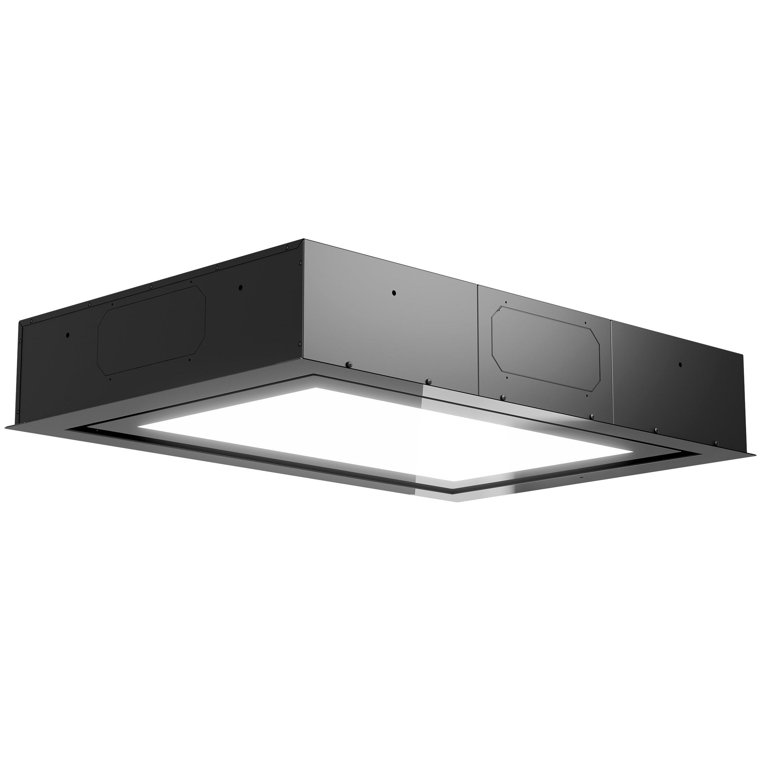 Okap wyspowy / sufitowy Milano WK-9 czarny 90 cm Akpo