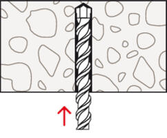 100 tacos para material macizo FISCHER SX Plus ø6 mm y L.30 mm - 9
