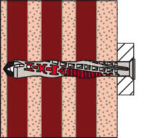 Cheville murale avec vis duoxpand 563124 FISCHER x L.140 mm - 9