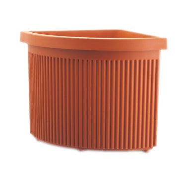 Vaso per piante e fiori Madagascar ARTEVASI in polipropilene terracotta H 10.5 cm 11 cm