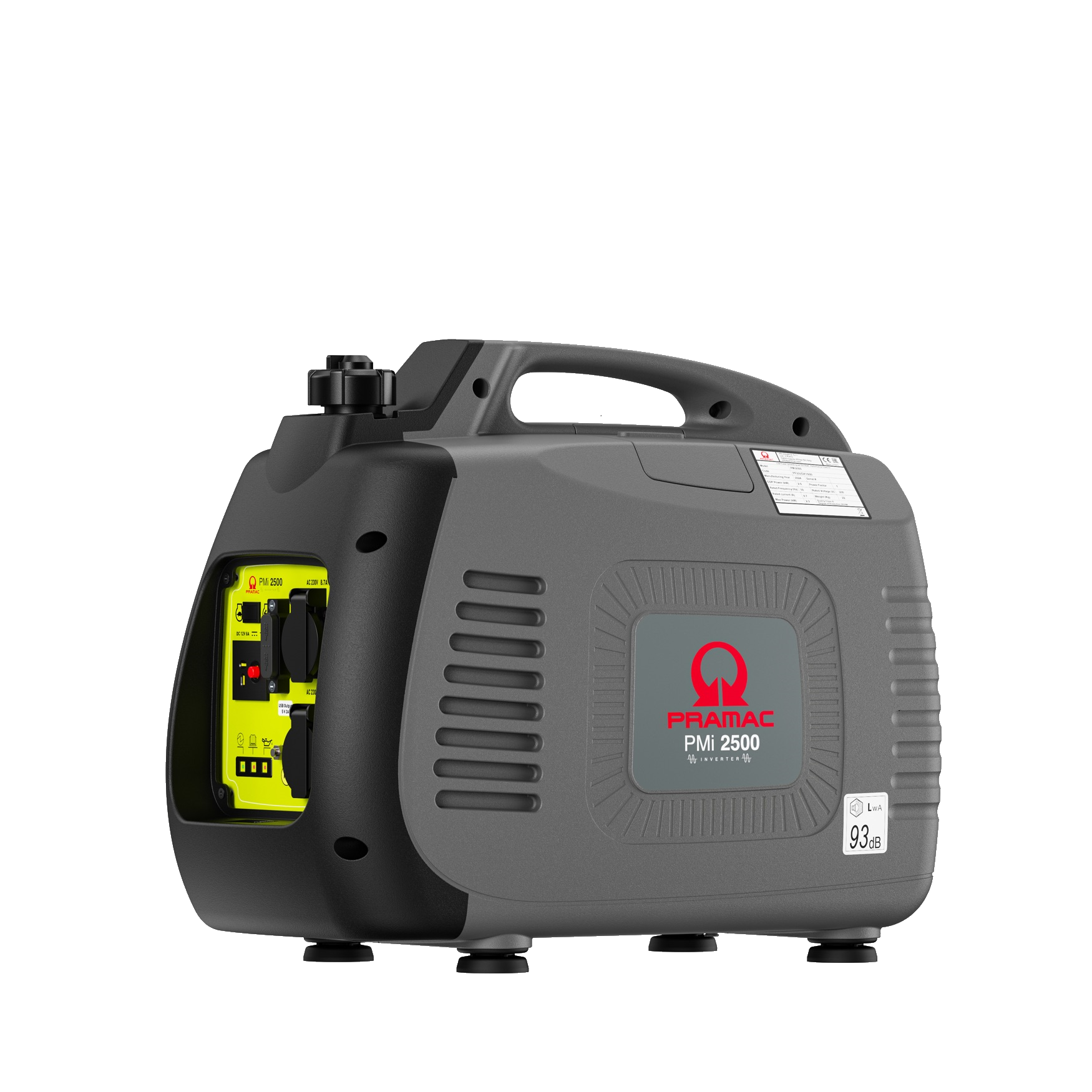 Gerador inverter a gasolina 2000 W Pramac PMI2500 - 3