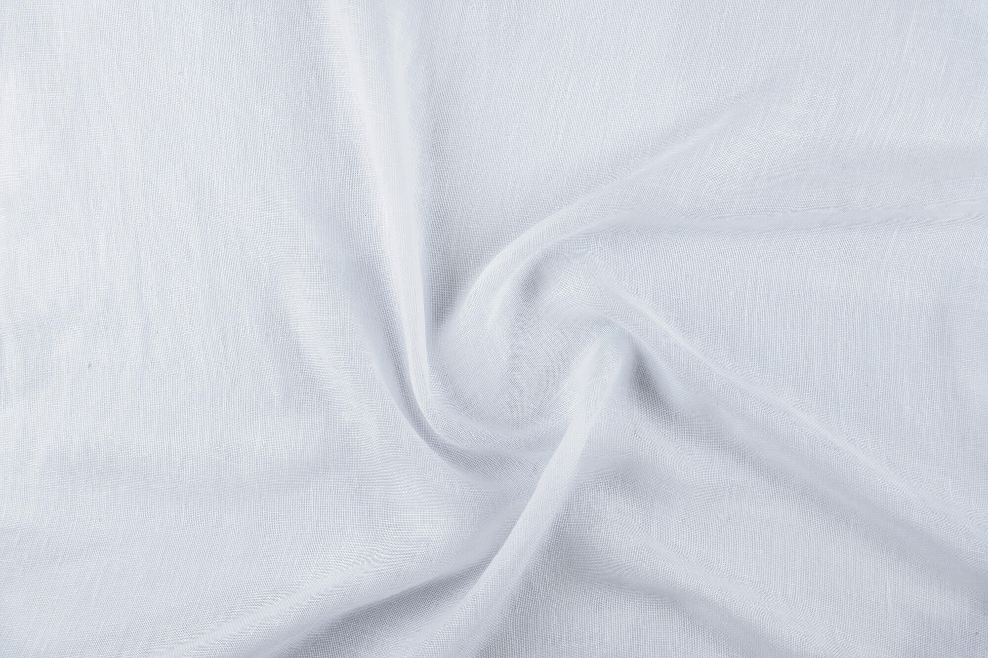 Voilage tamisant, Gaze de lin, blanc H.260 x l.140 cm - 3