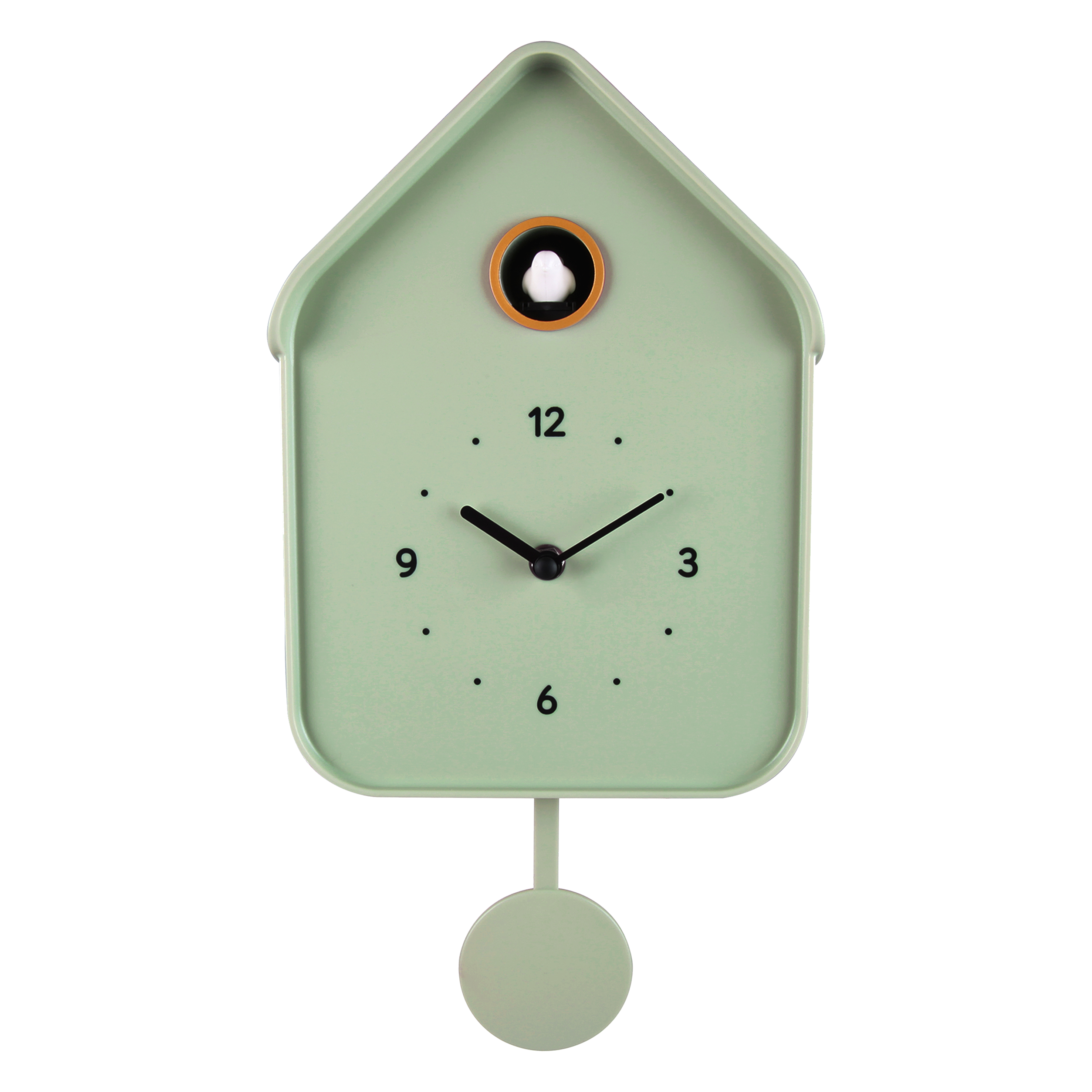 Horloge coucou Coucou EMDE vert l.20.6 x H.39 cm