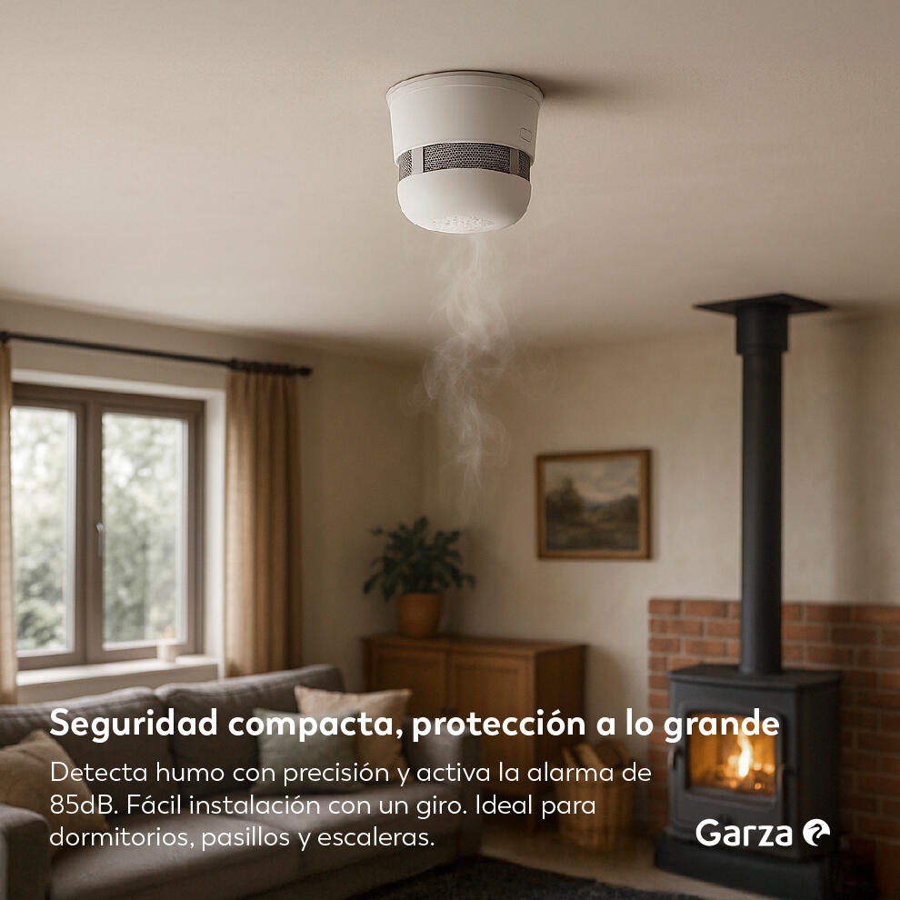 Detector de humo mini GARZA - 11