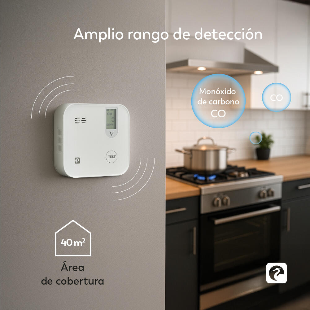Detector de CO inteligente GARZA Eros - 13