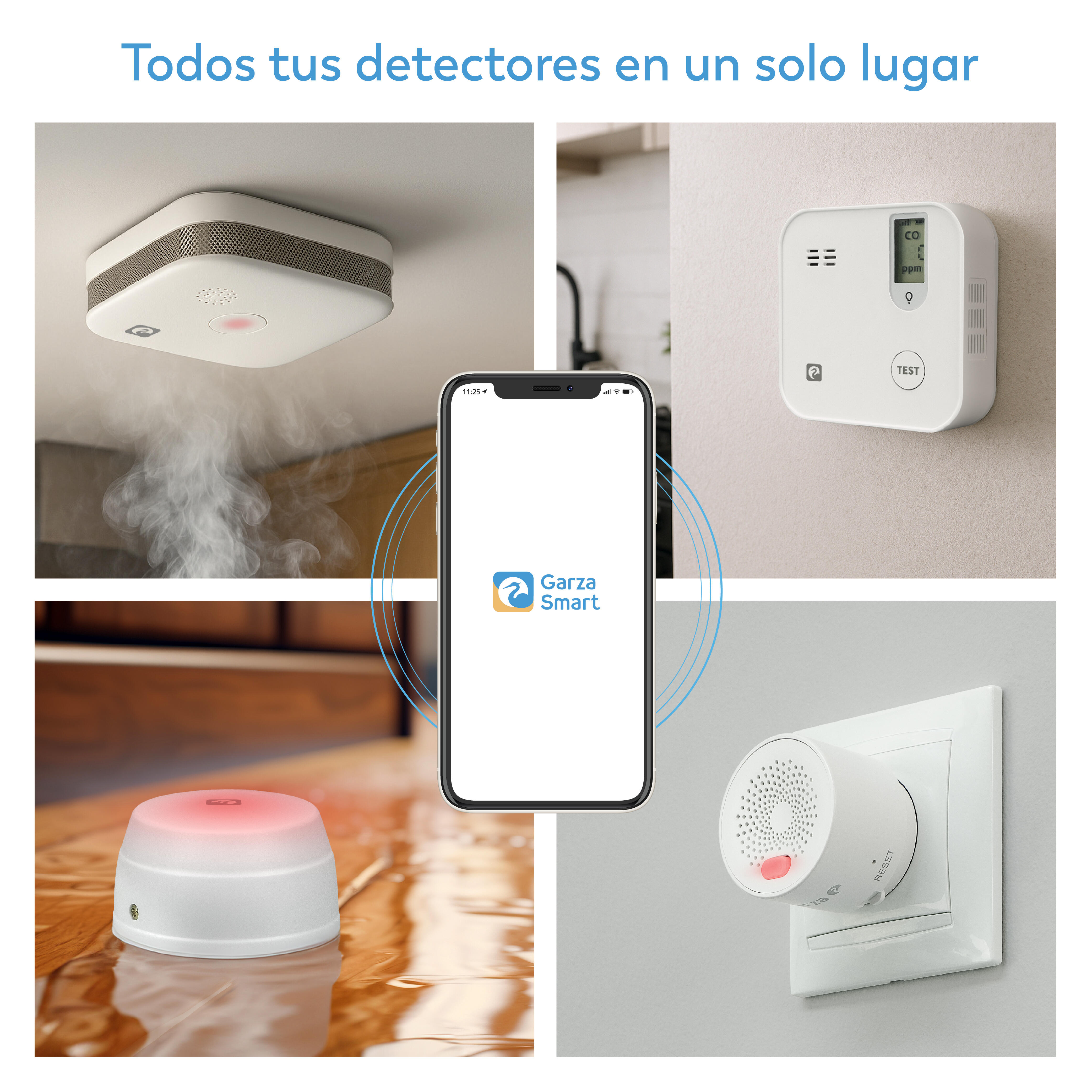 Detector de CO inteligente GARZA Eros - 12