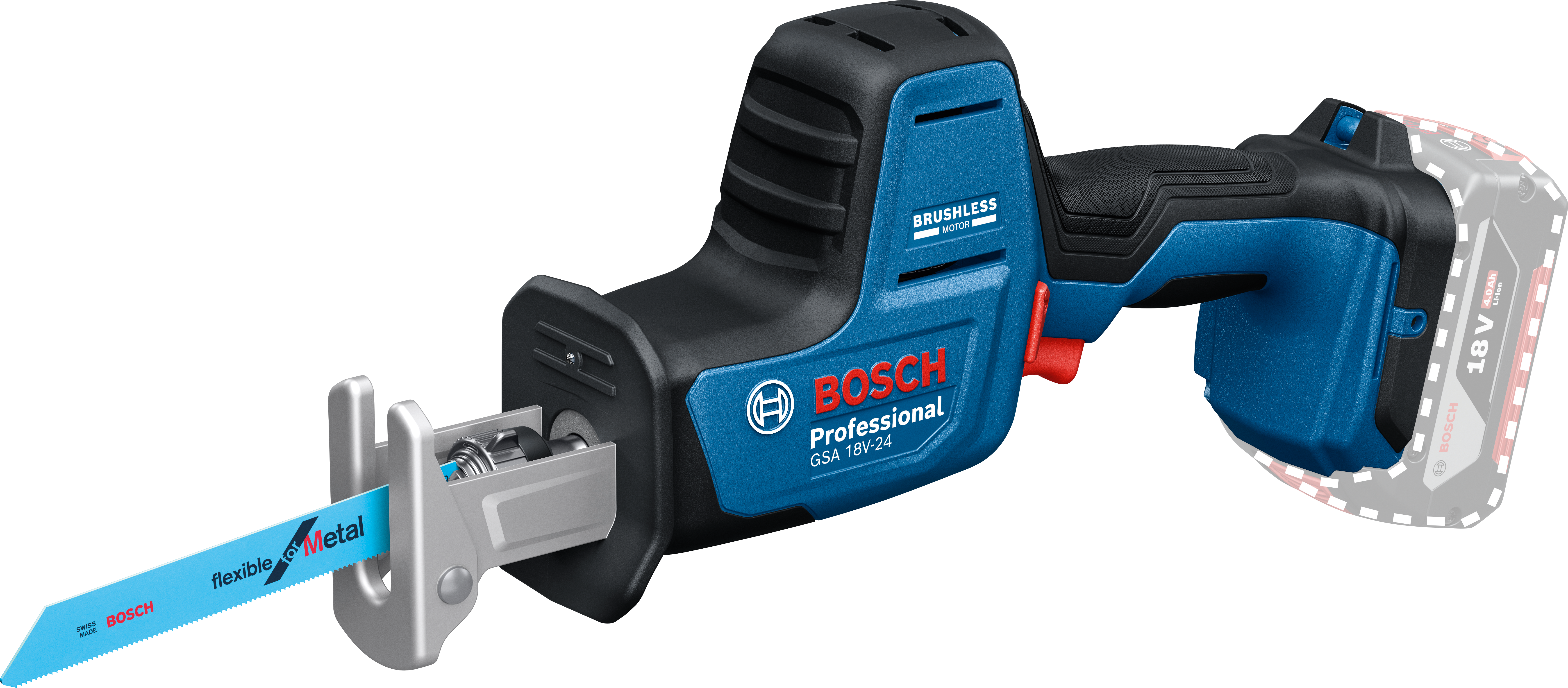 Piła szablasta akumulatorowa GSA 18V-24 BOSCH PROFESSIONAL