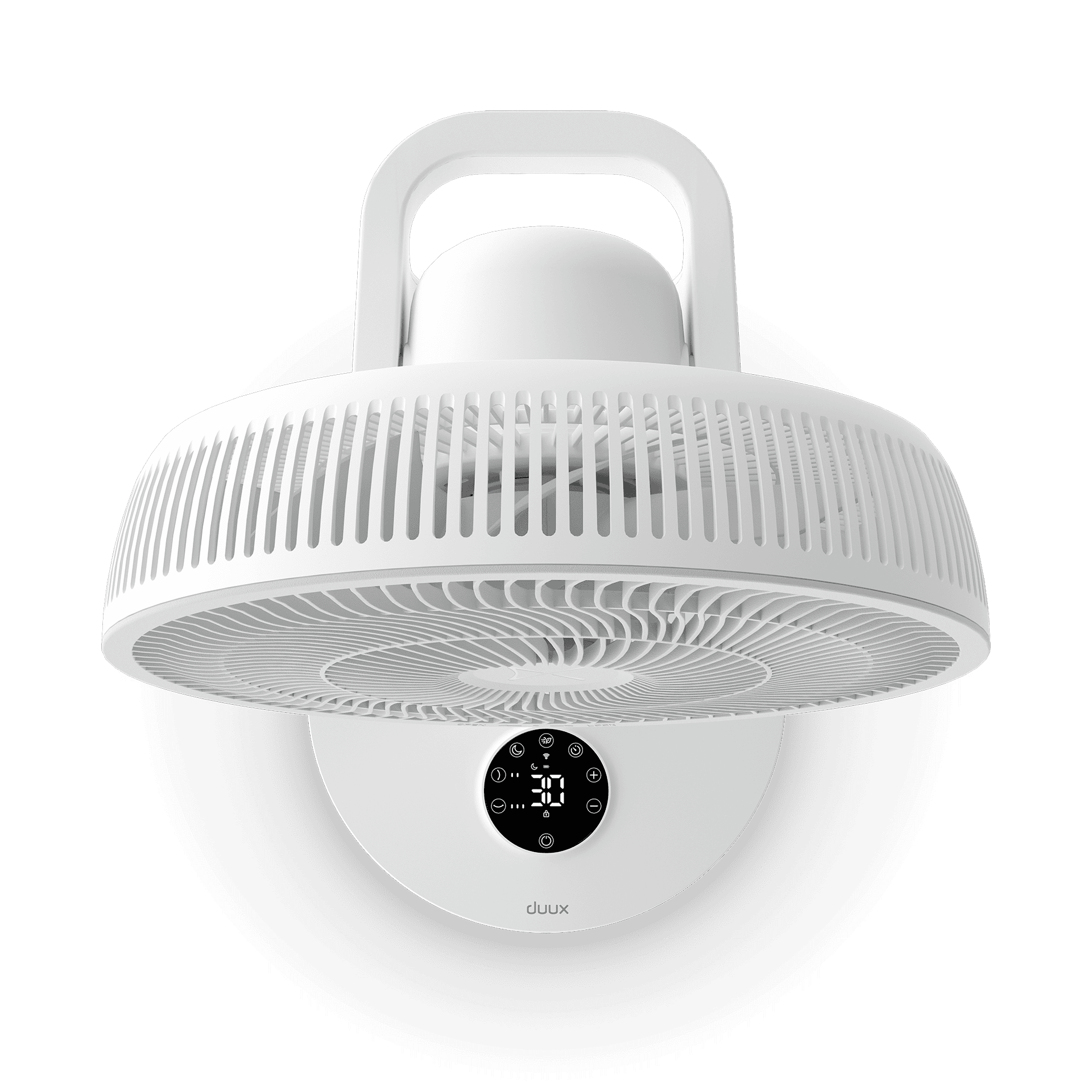 Ventilateur sur pied, DUUX blanc 21.5 W, D34 cm - 6