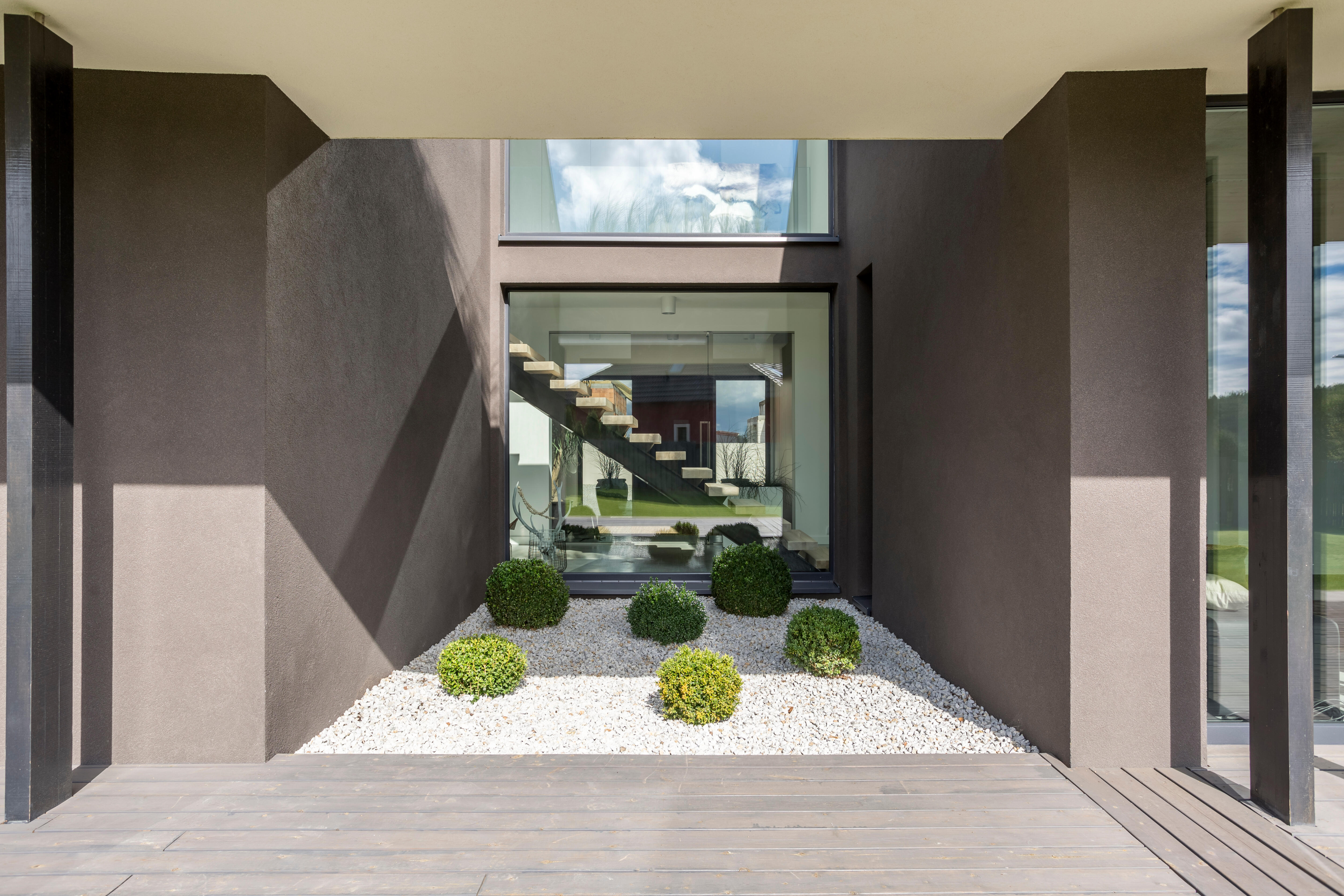Nowoczesne patio.