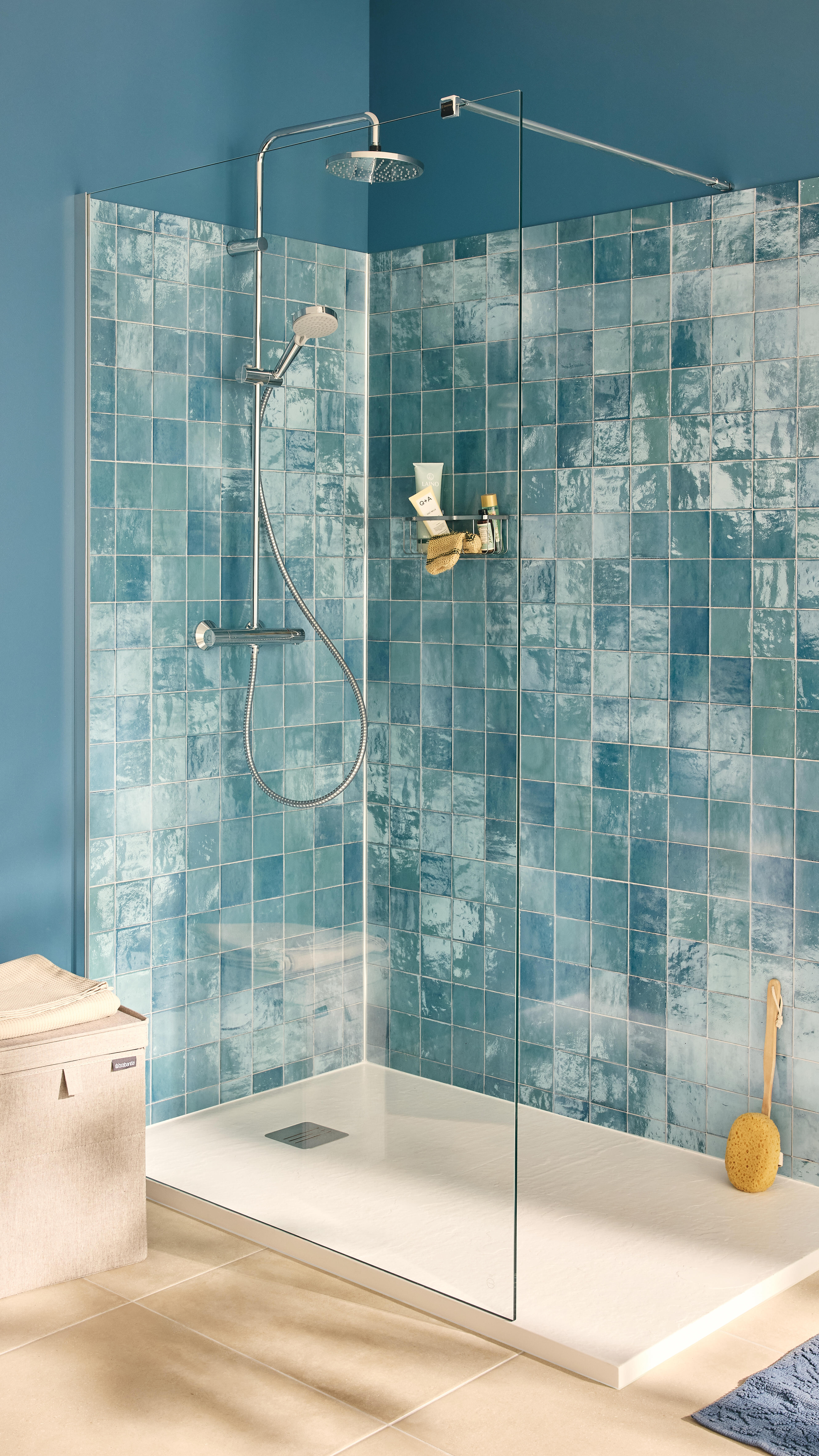 Saboneteira bege mate Sensea Sand - 9