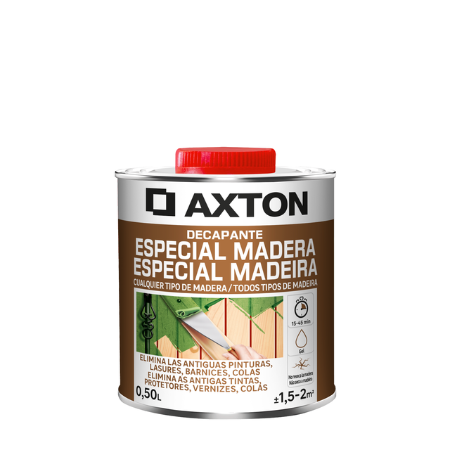 Decapante madeira sintético Axton 500ml