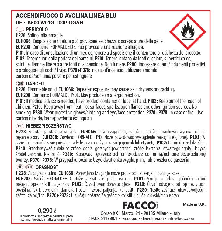 Accendifuoco DIAVOLINA 48 pezzi - 2