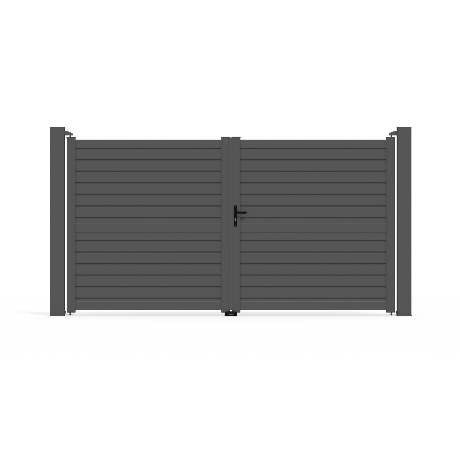 Puerta batiente klosup zef aluminio 188.1x349cm