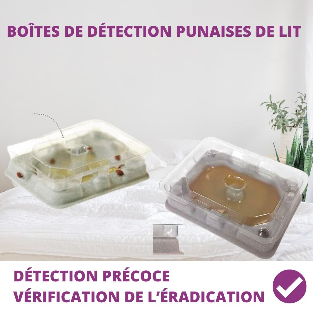 BOÎTES DE DÉTECTION PUNAISES DE LIT - LOT DE 4 - 4