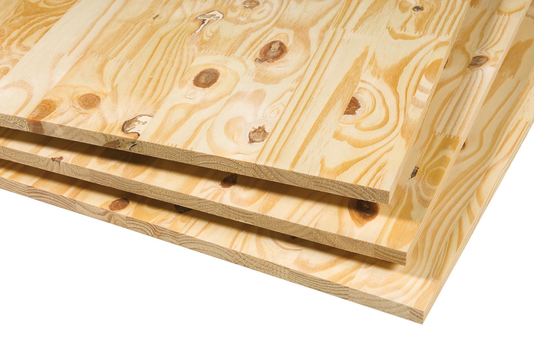 Tablero de macizo Pino 200x40x1,8 cm - 2