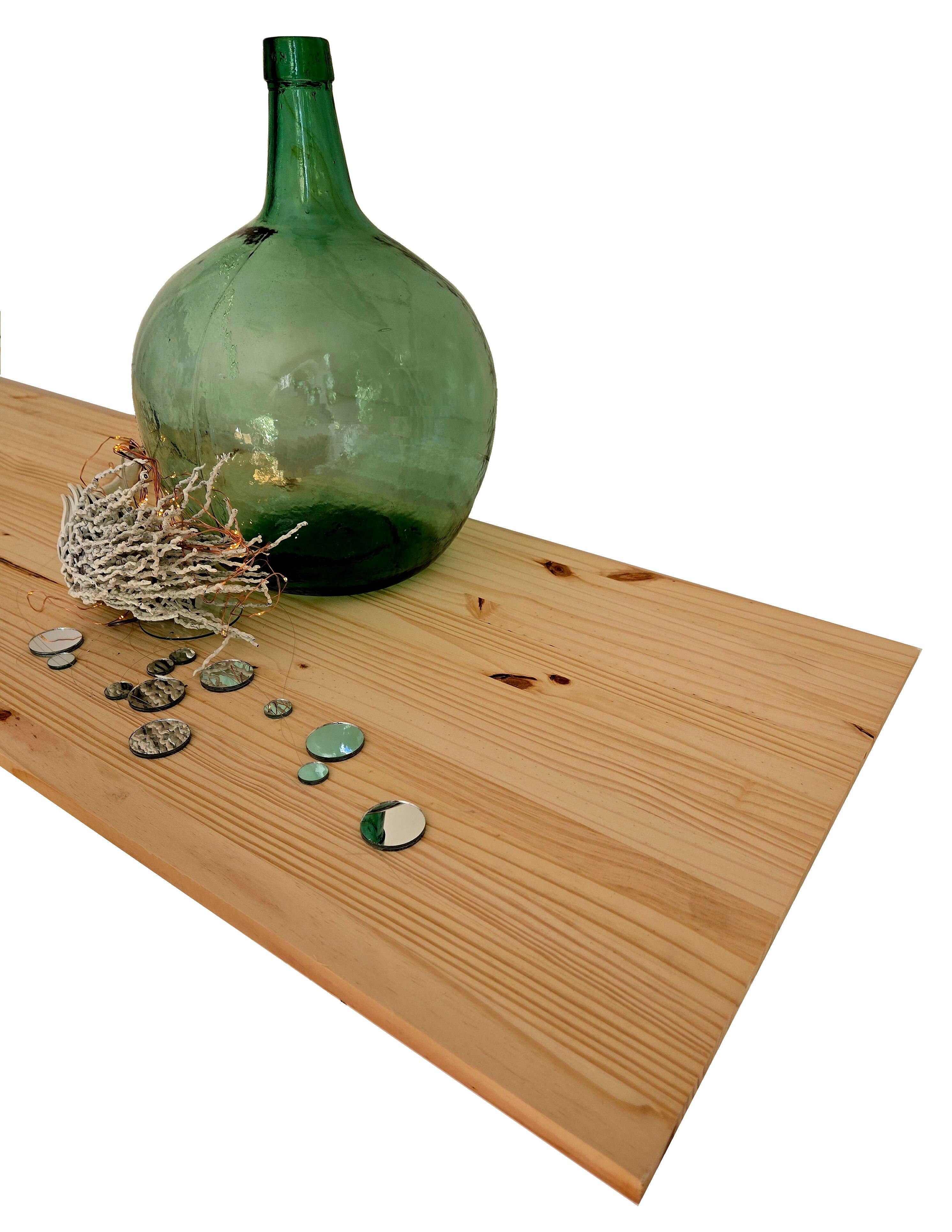 Tablero de macizo pino 200x40x1,8 cm