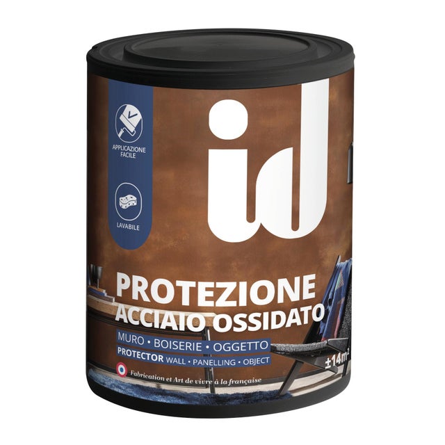 Vernice ID Protezione Acciaio Ossidato 1 L incolore opaco