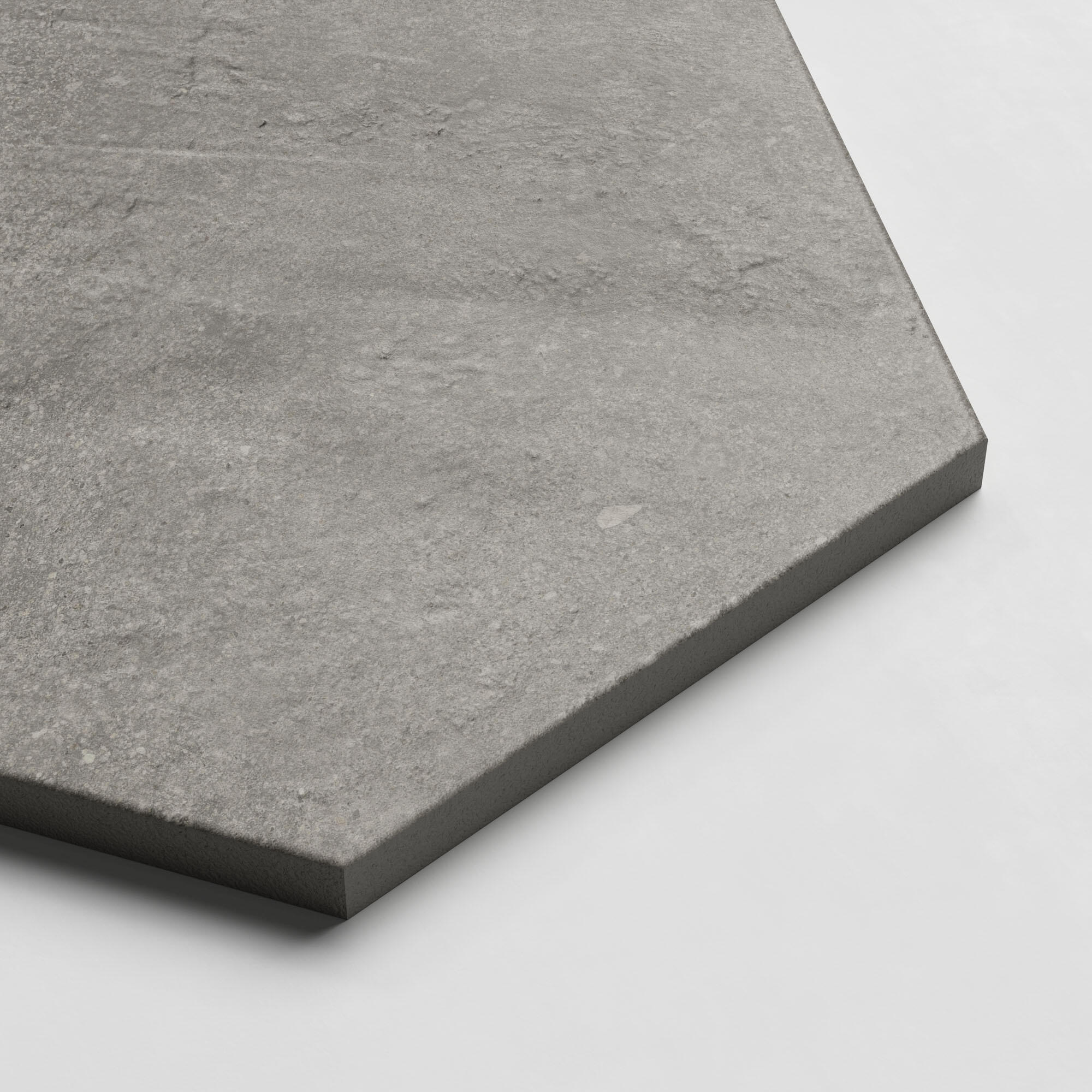 Carrelage sol intérieur/mur intérieur effet béton gris Matiere l.27 x L.27 cm - 8