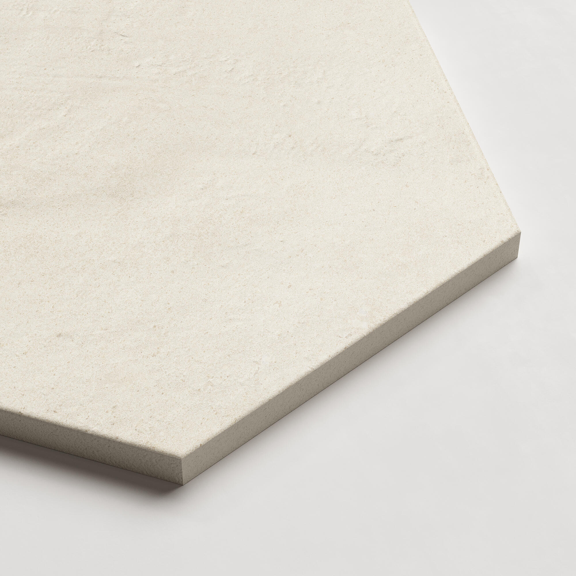 Carrelage sol intérieur effet béton blanc Matière l.27 x L.27 cm - 8