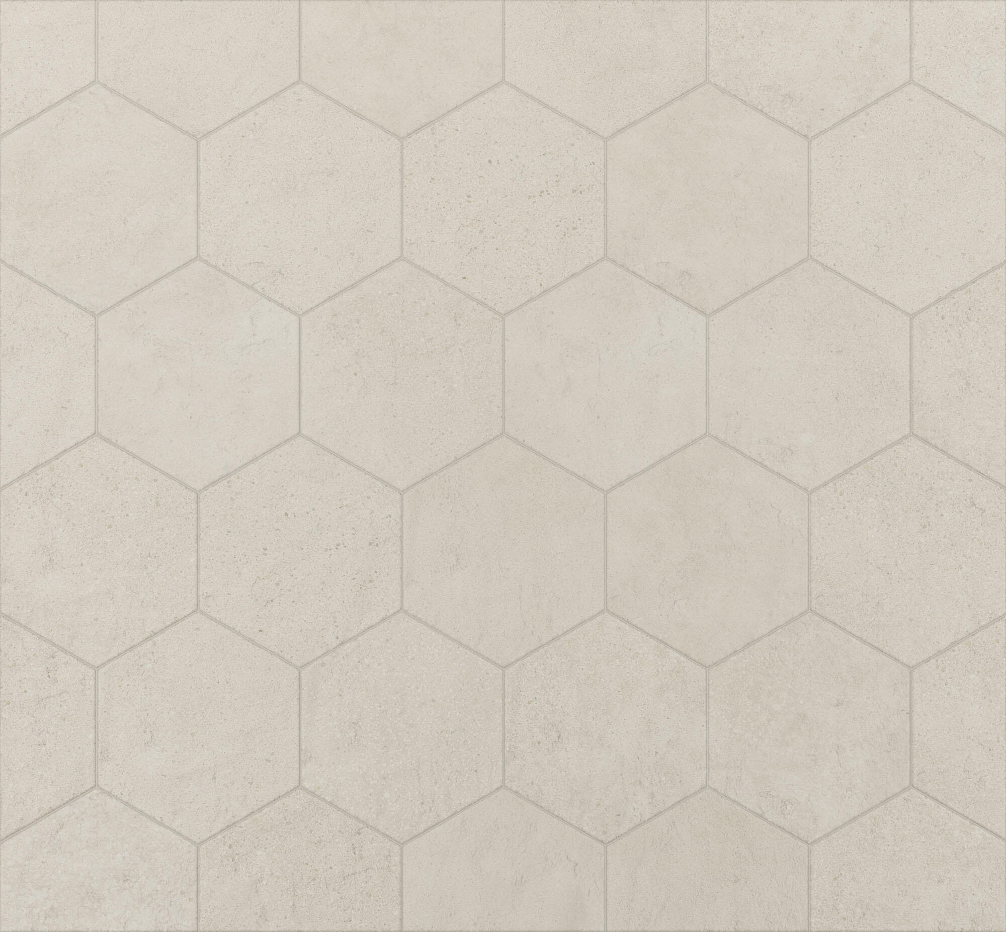 Carrelage sol intérieur effet béton blanc Matière l.27 x L.27 cm - 5