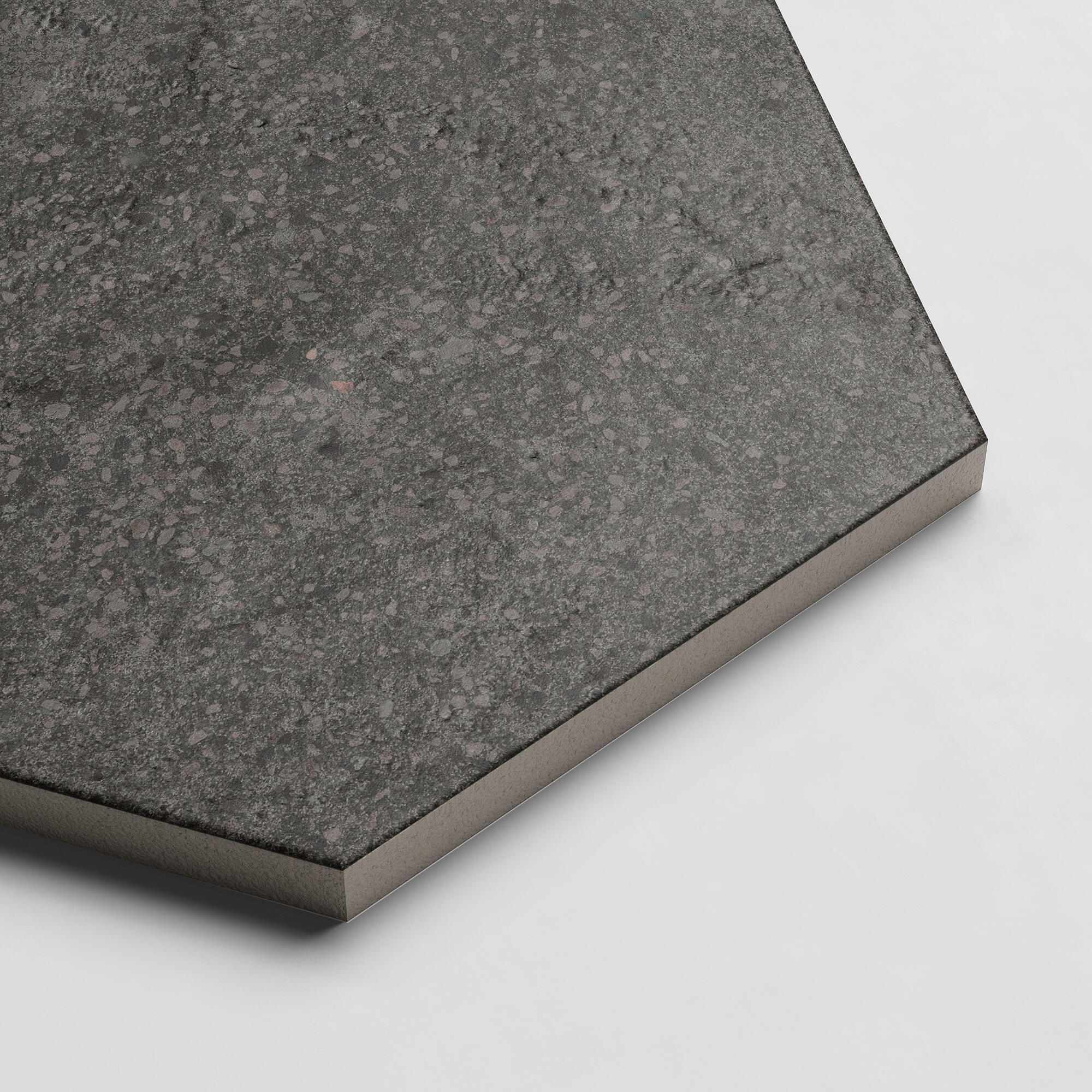 Carrelage sol intérieur effet béton antracite Matiere l.21.6 x L.25 cm 1,18M2 - 8