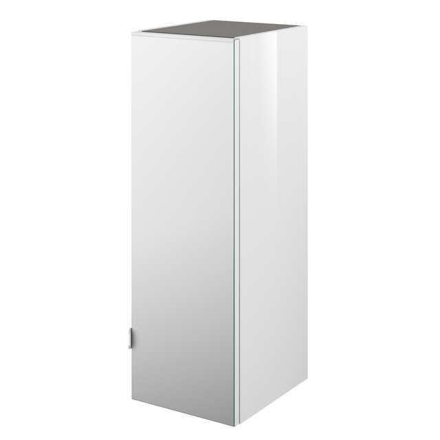 Colonne Charnières à droite l.30 x H.90 x P.35 cm blanc brillant Neo line