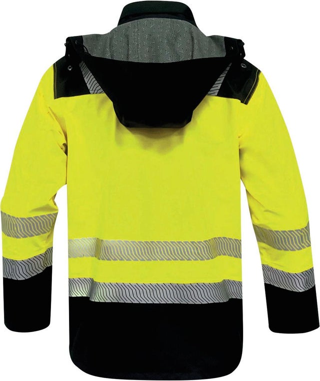 Parka de travail haute visibilité jaune T.S GRAFIZ - DELTA PLUS