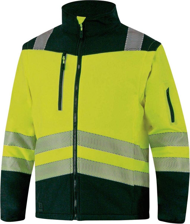Veste de travail haute visibilité jaune T.S Soccia - DELTA PLUS
