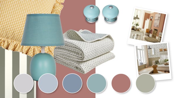 kolaż w Stylu Rustykalnym COUNTRY CHARME