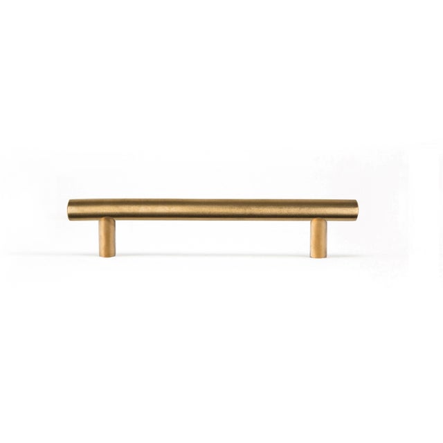 TIRADOR MUEBLE TIPO ASA INOX LATONADO VINTAGE MOD 891H 96MM