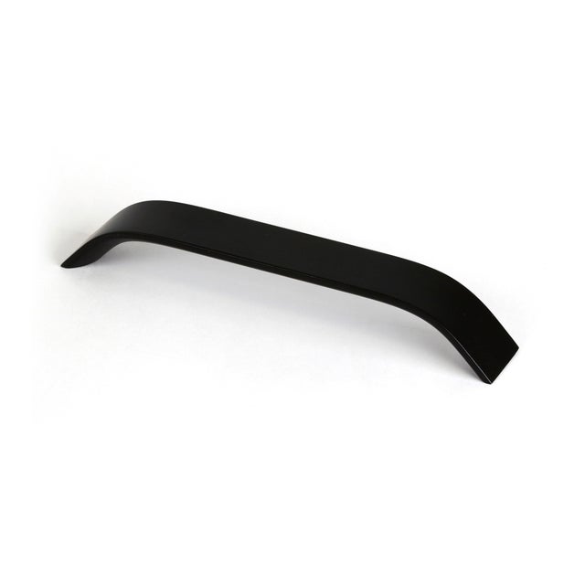 TIRADOR MUEBLE TIPO ASA ALUMINIO ACABADO NEGRO MATE MOD 2267 156MM