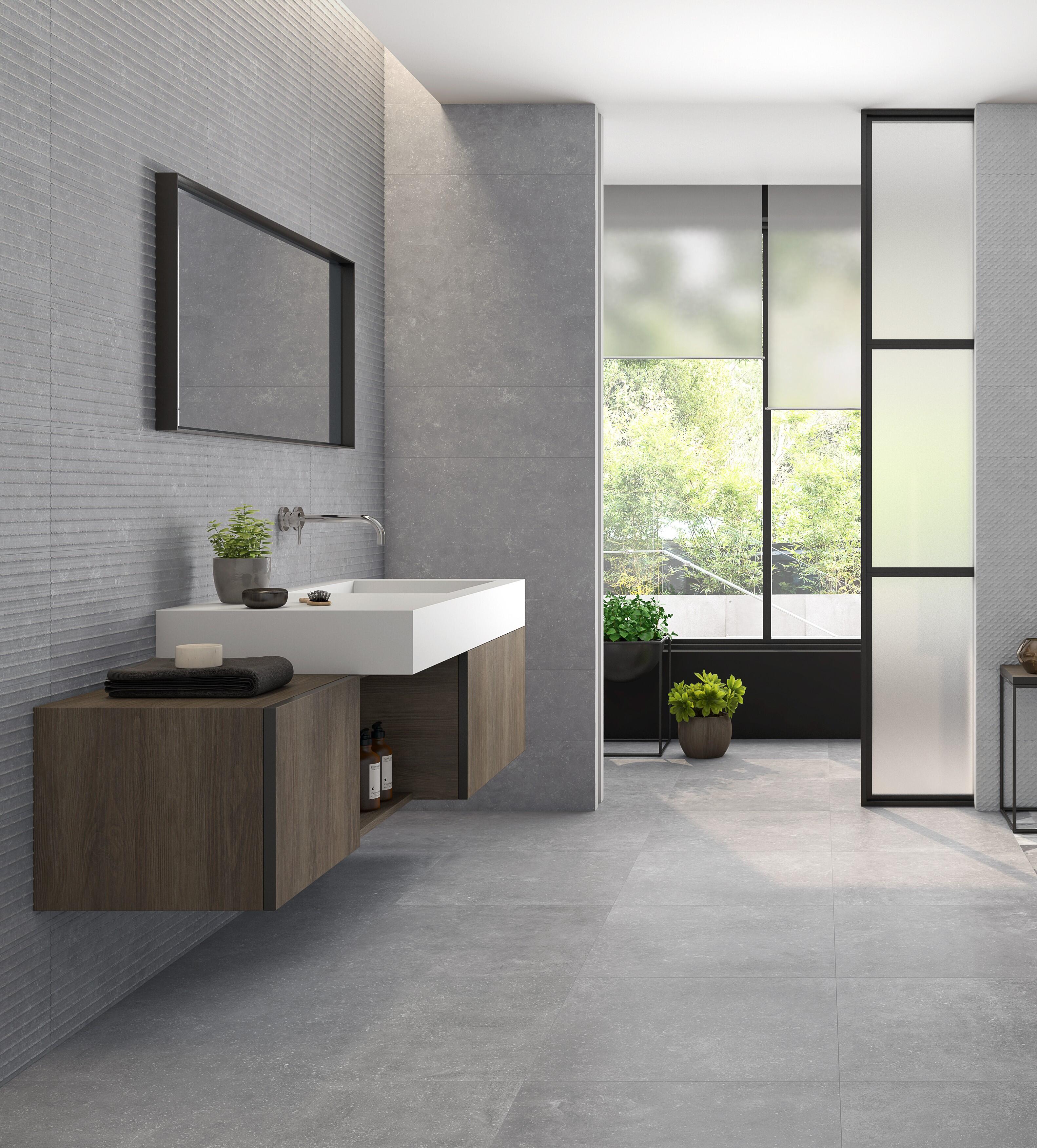 Azulejo Cer mico B STONE Efecto Piedra Gris 25x75 Cm SALONI Leroy Merlin azulejo-cer-mico-b-stone-efecto-piedra-gris-25x75-cm-saloni-leroy-merlin