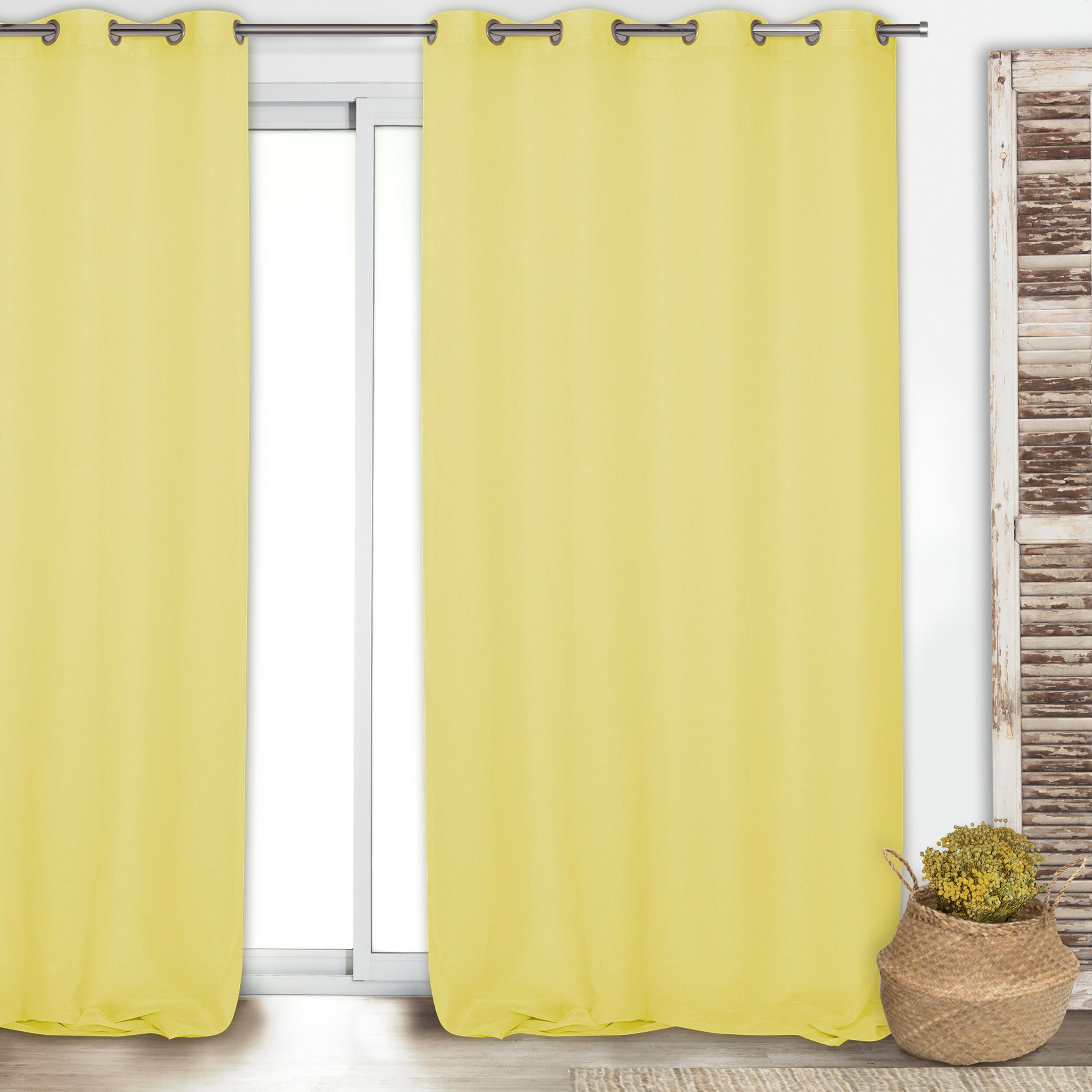 Cortinado CARLA AMARELO YUZU - 3