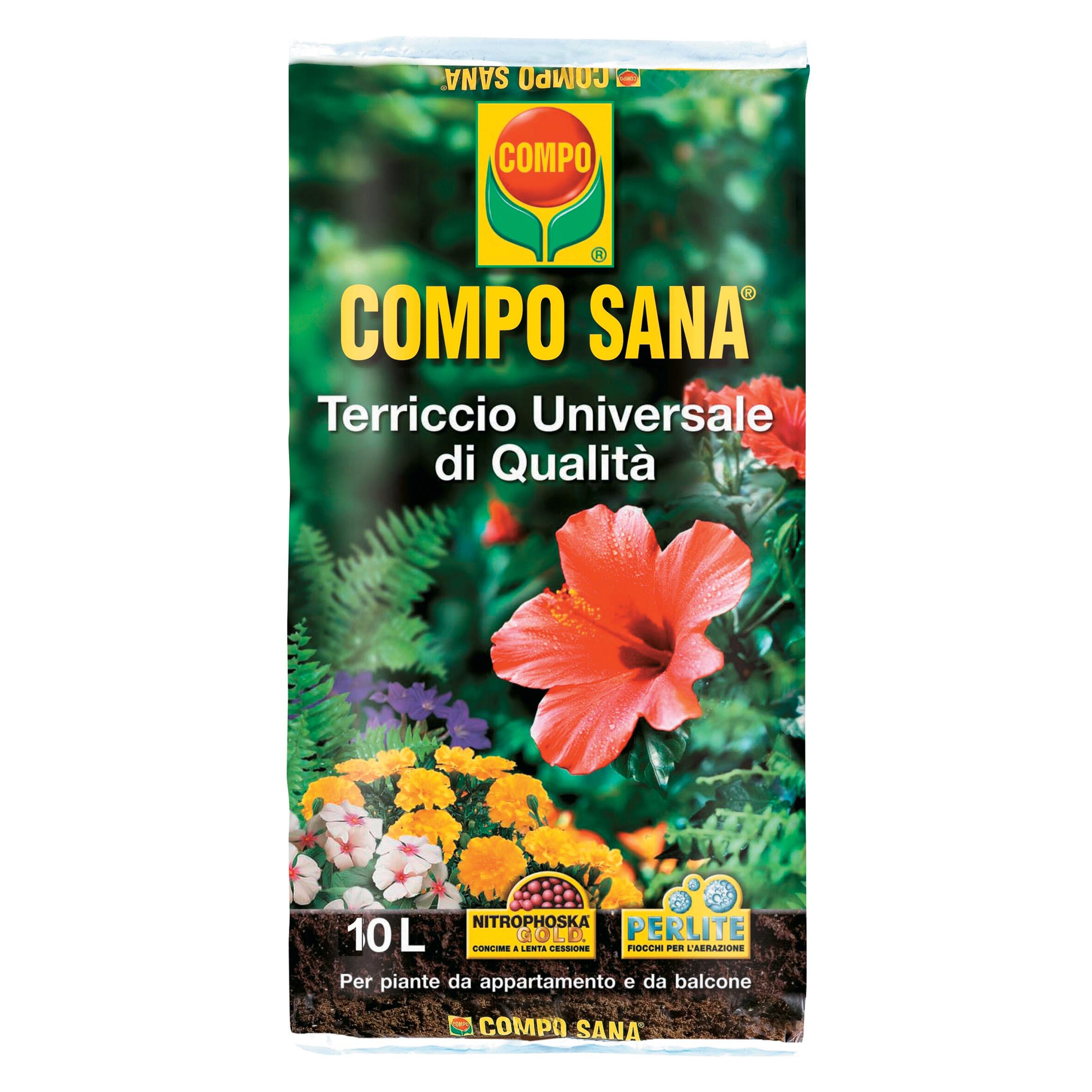 Terriccio COMPO Sana universale 10L - 5