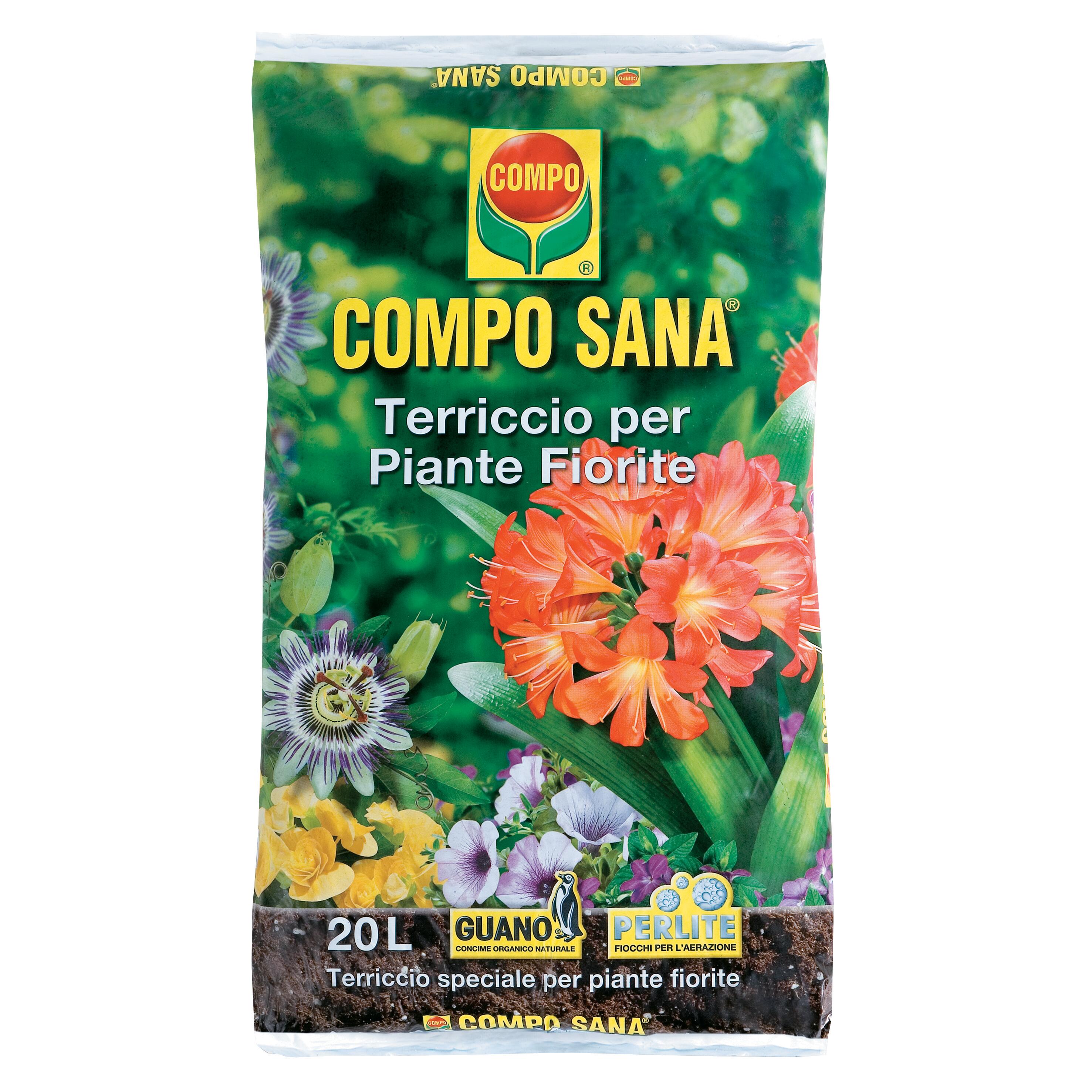 Terriccio COMPO pianta fiorita 20L - 4