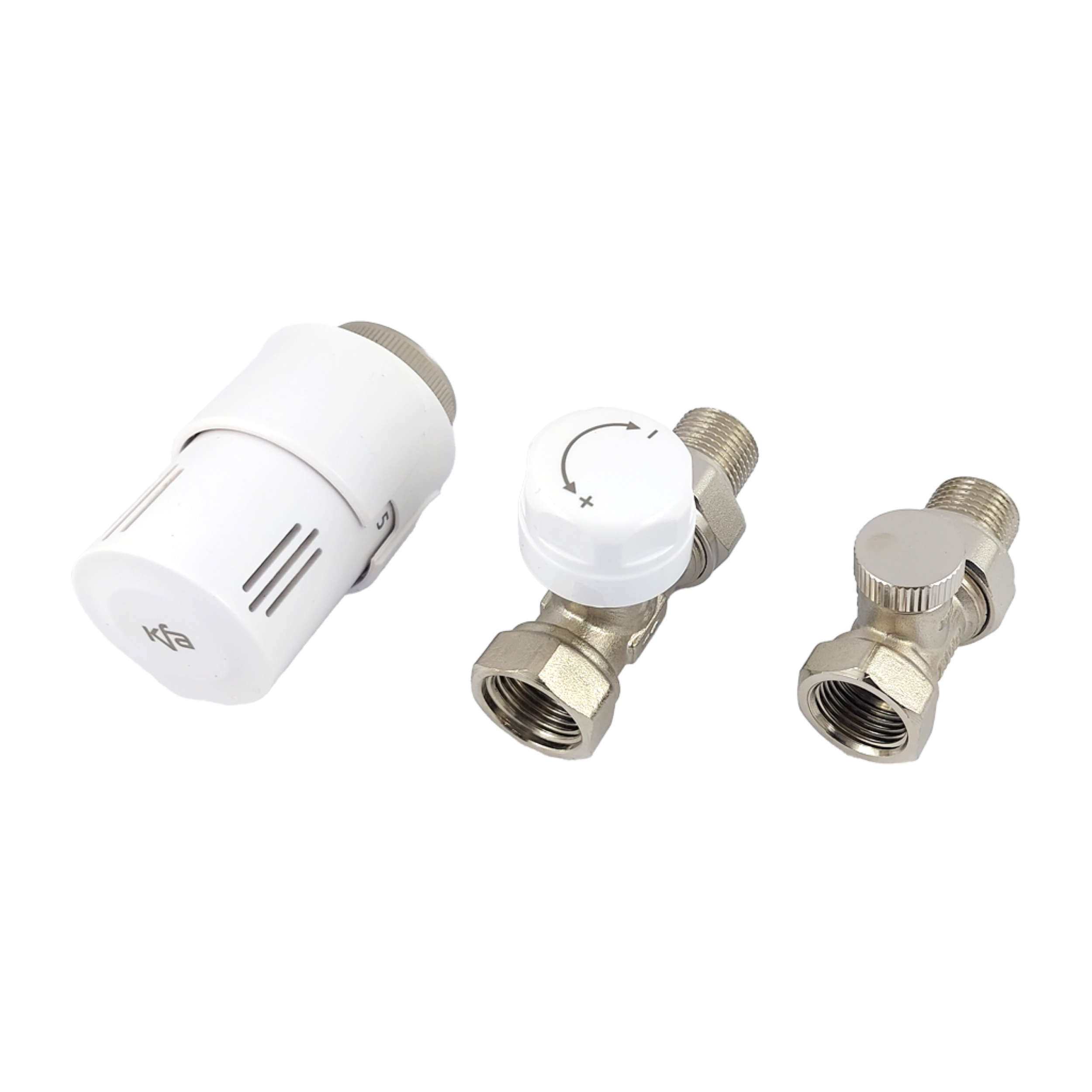 Zestaw termostatyczny prosty 1/2" DN15 KFA Armatura