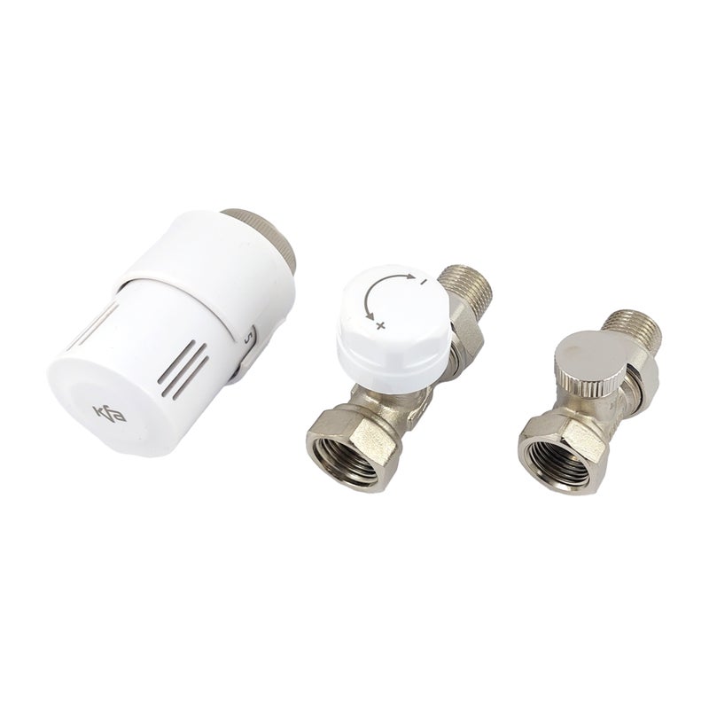 Zestaw termostatyczny prosty 1/2" DN15 KFA Armatura