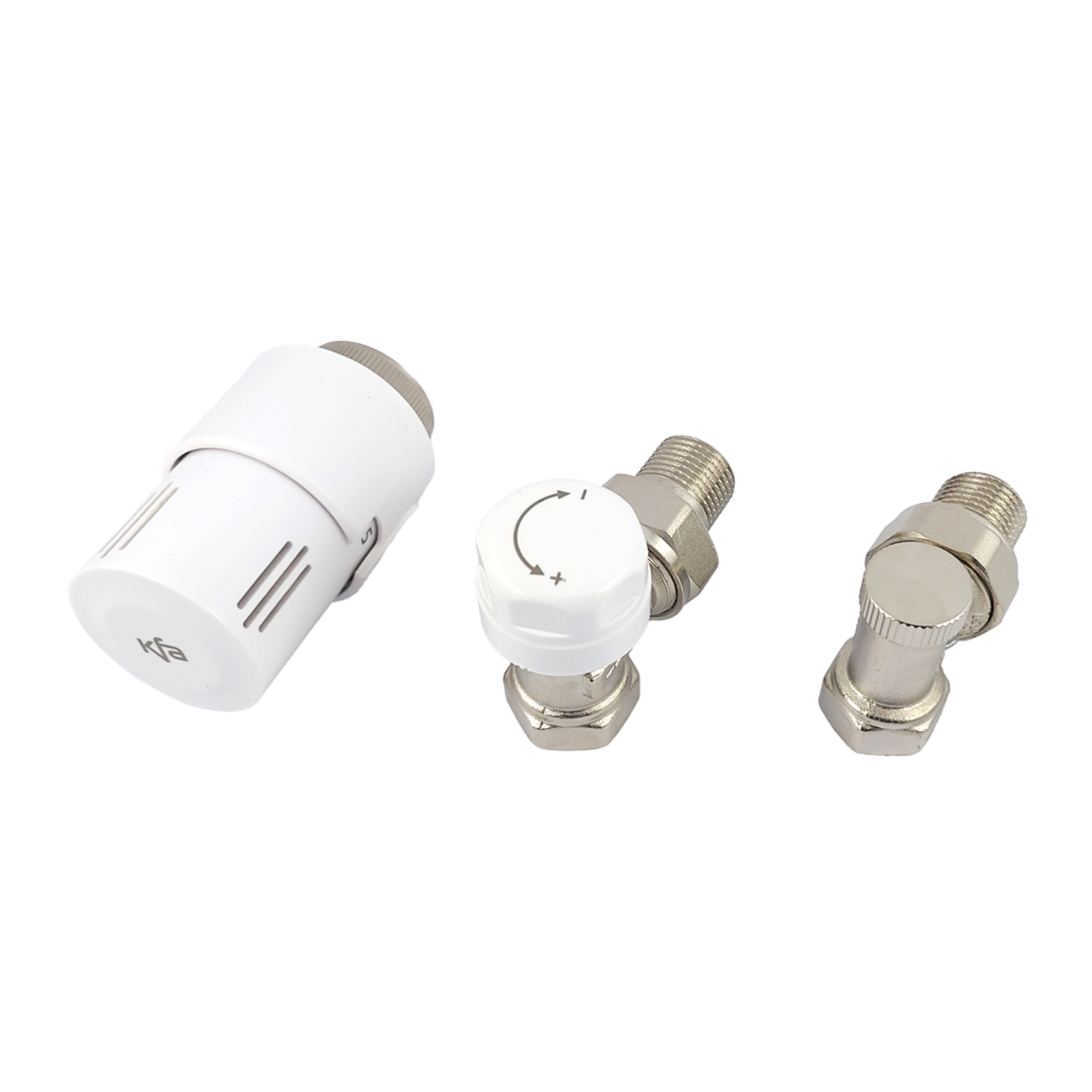 Zestaw termostatyczny kątowy 1/2" DN15 KFA Armatura