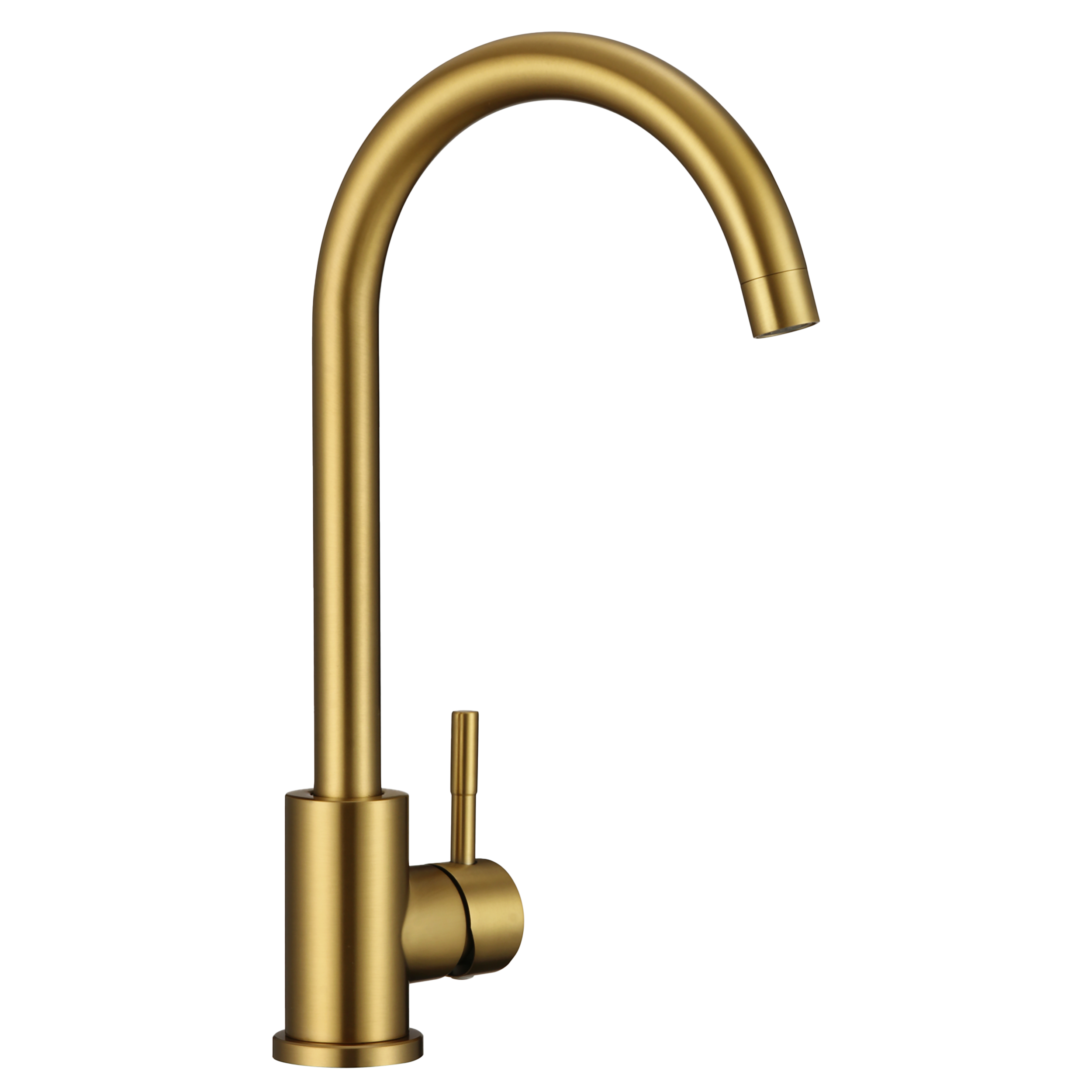 Bateria kuchenna Boco złoto PVD z wylewką U Kuchinox