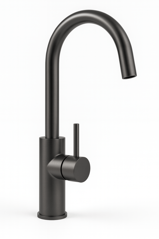 GRIFO LAVABO MONOMANDO CAÑO ALTO ATLANTIS METAL