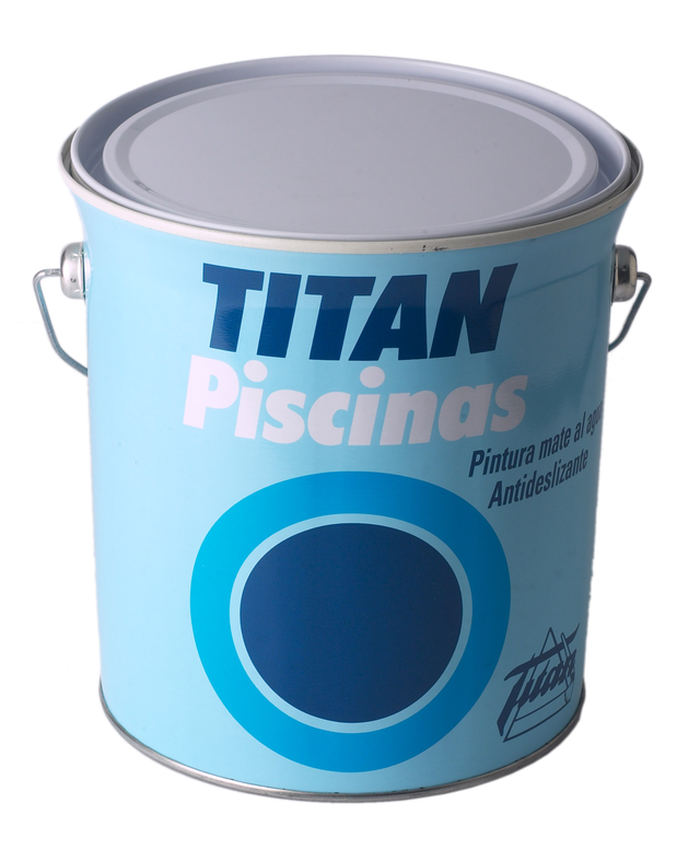 TINTA PARA PISCINAS BASE AQUOSA LONGA DURAÇÃO PISCINAS TITAN 4L BRANCO